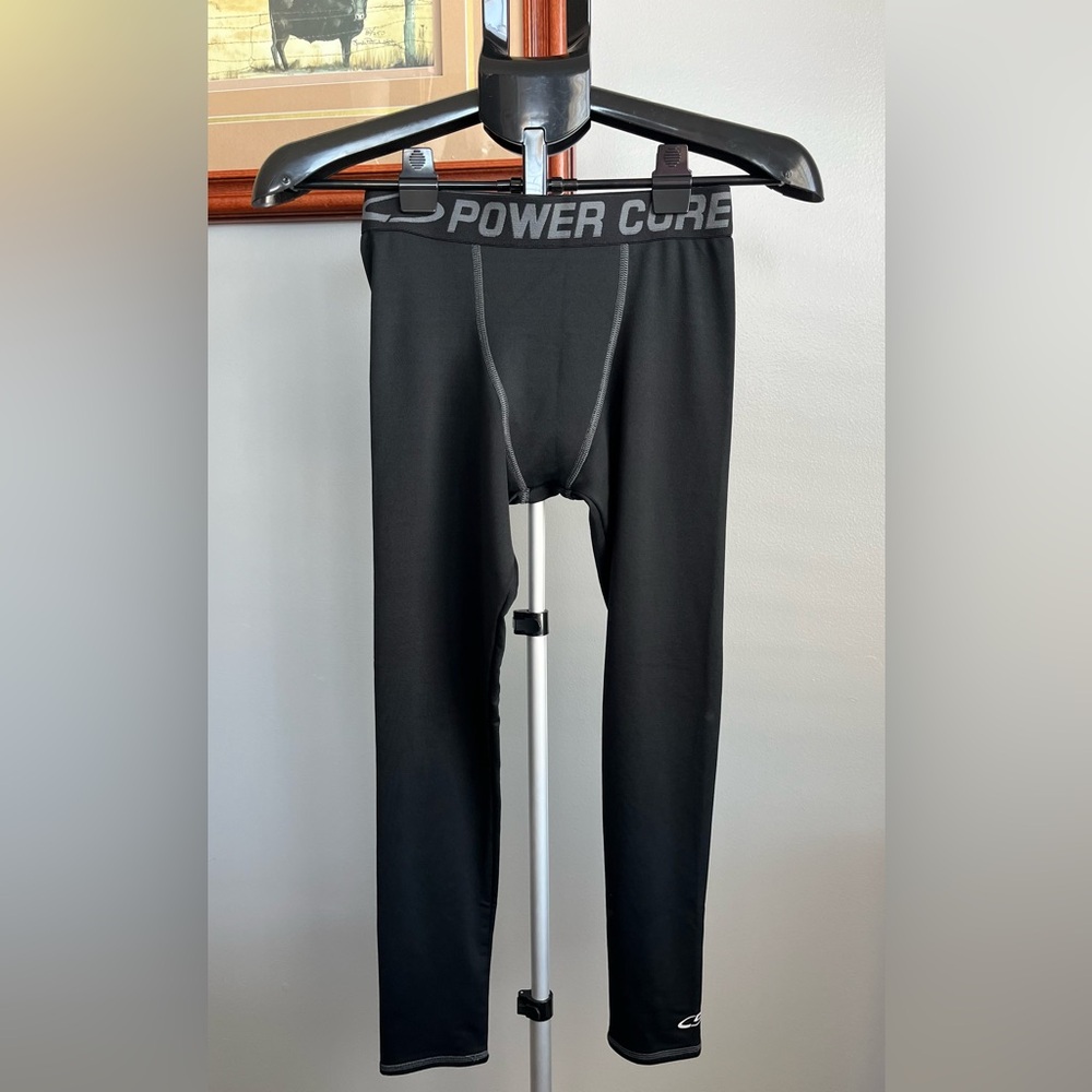 C9 by Champion Power Core Compression Black Athletic Pants Size Large (12-14)